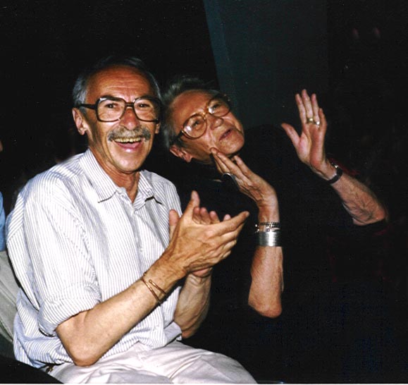 Goldy und Paul Parin in Salzburg 1988